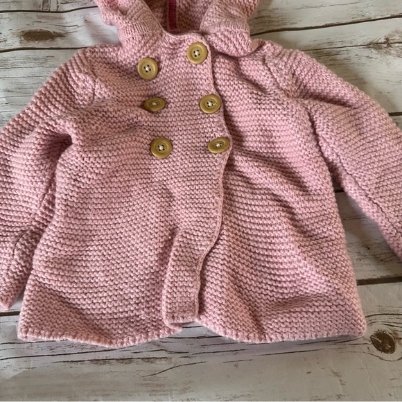 Mini boden bunny knit sweater vguc 6/12 - Picture 4 of 6